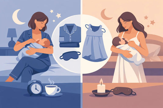 Nursing pyjamas vs Nightgowns for comfortable nights