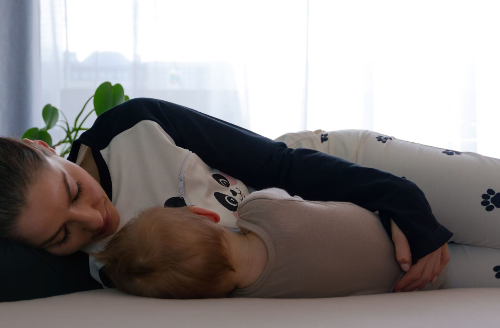 pyjamam cute breastfeeding pajamas
