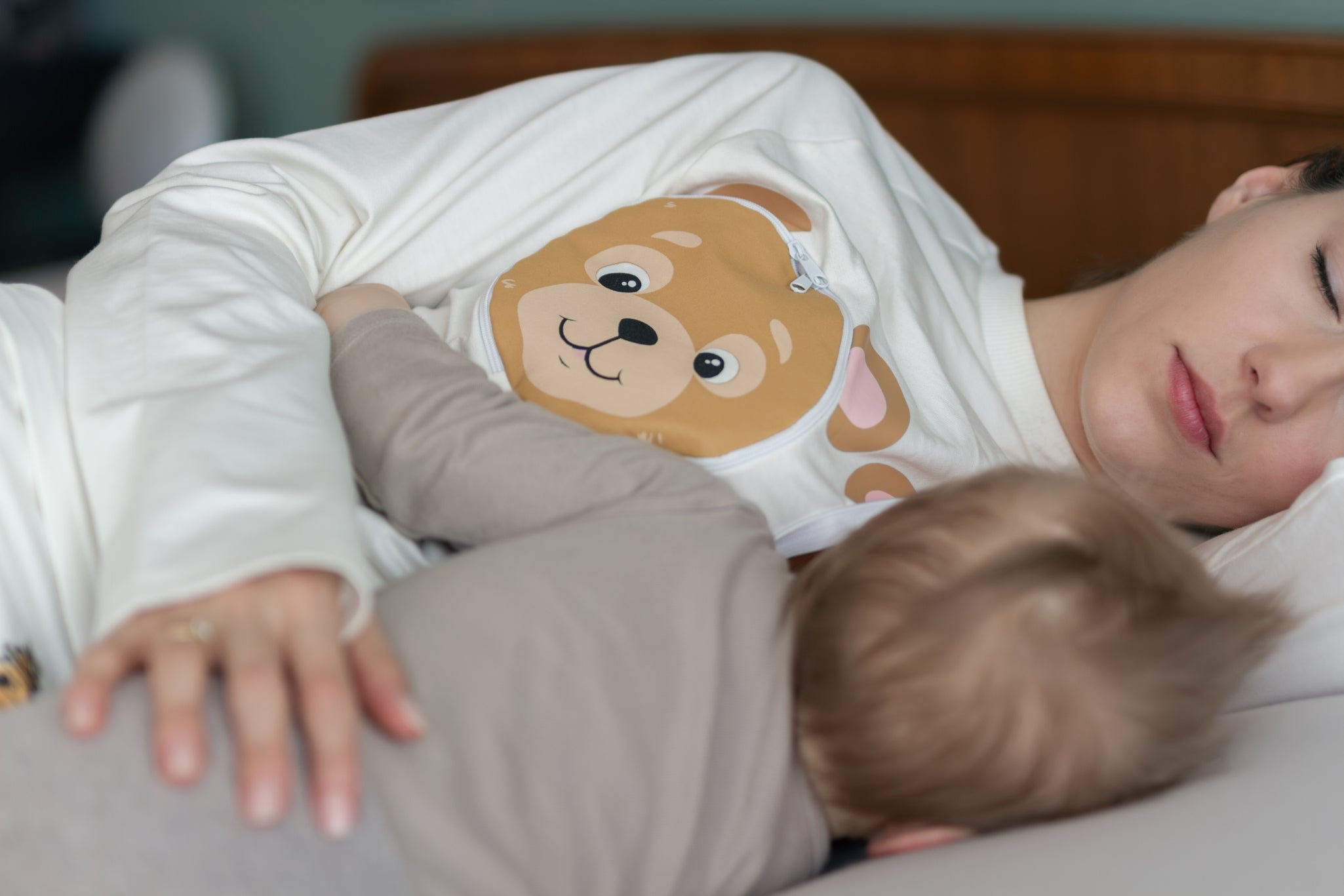 pyjamam mama bear nursing pajamas