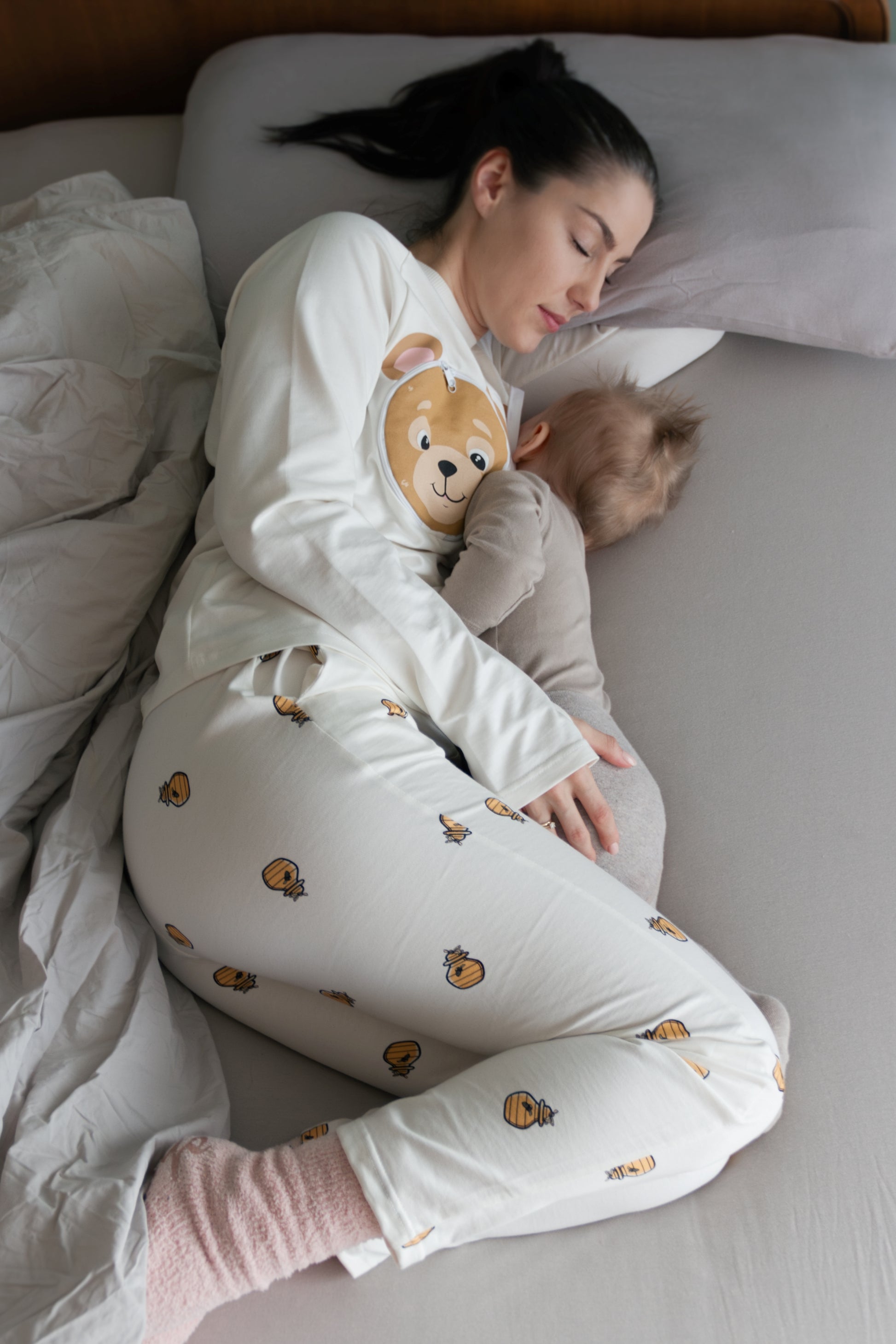 Nursing Sleepwear - Breastfeeding Nightgowns and Pajamas – Milk & Baby